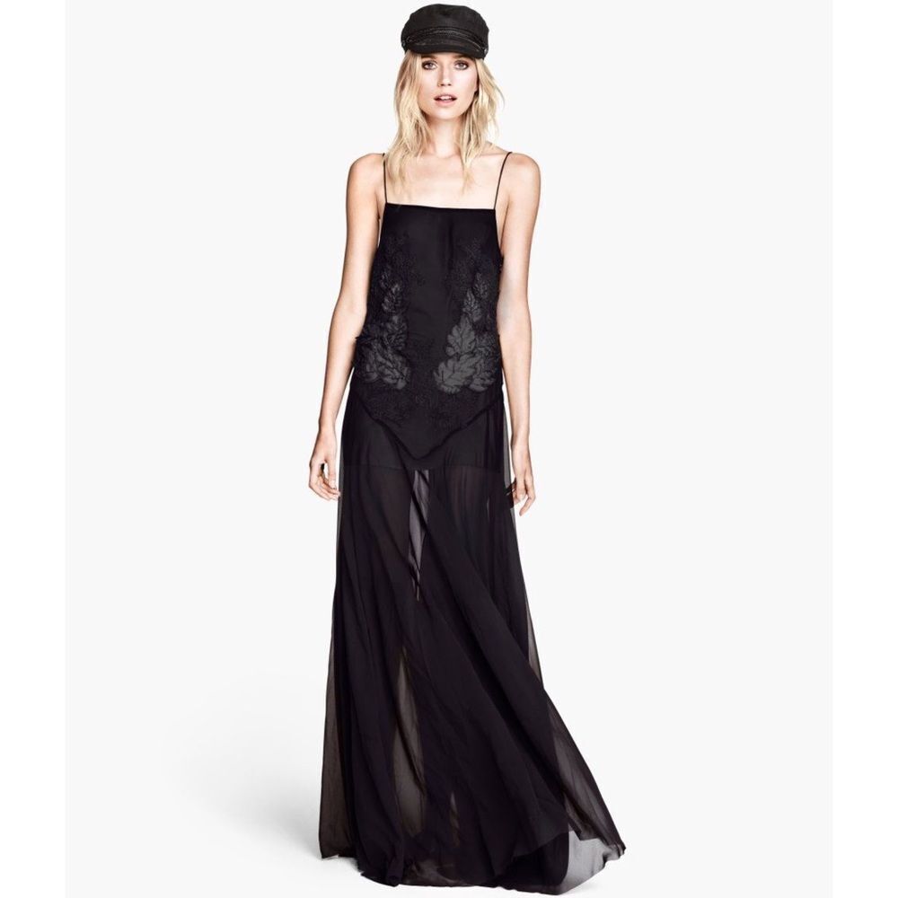 Limited Edition H&M Autumn 2013 Collection Maxi Dress Size 10